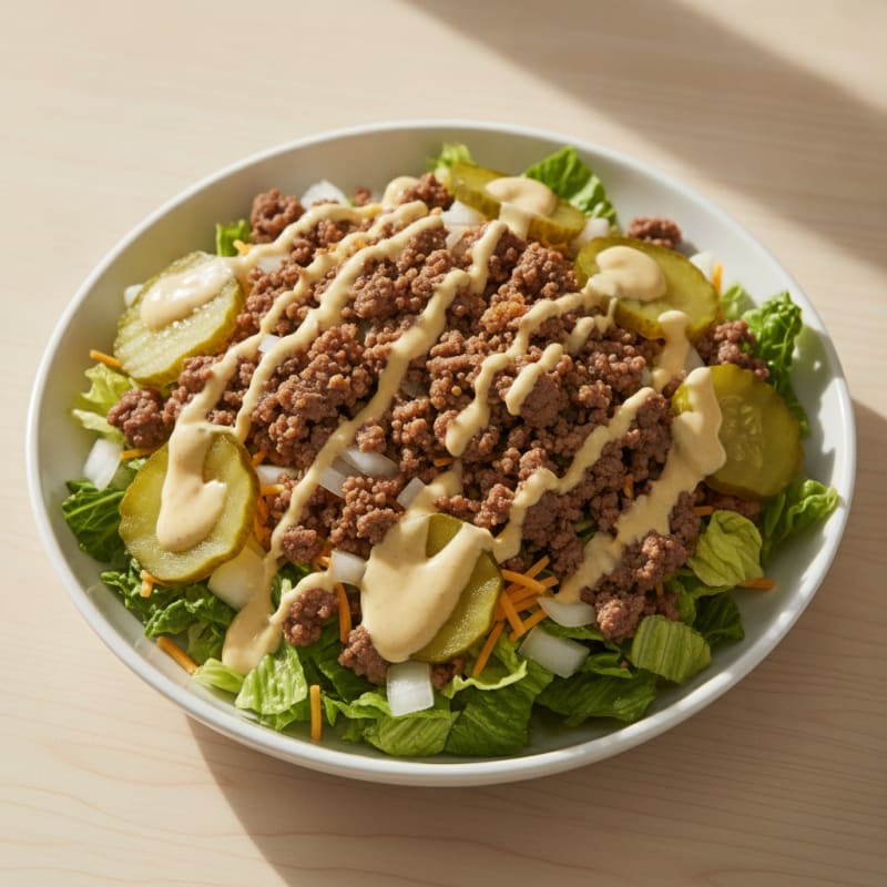 Big Mac Protein Bowl