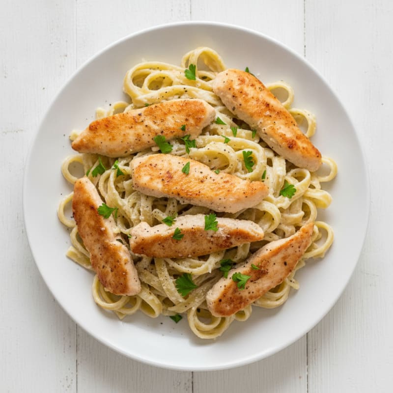 Chicken Alfredo Fettuccine