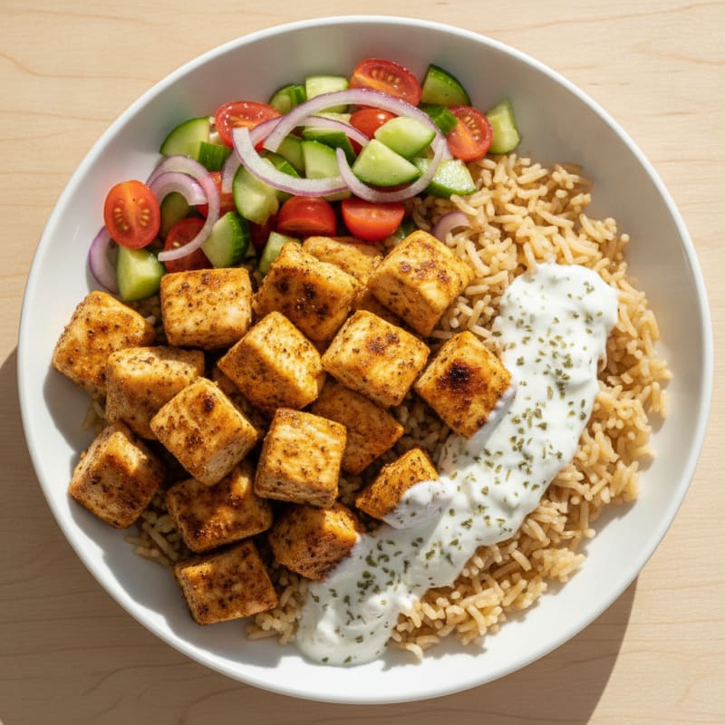 Chicken Shawarma Rice Bowl