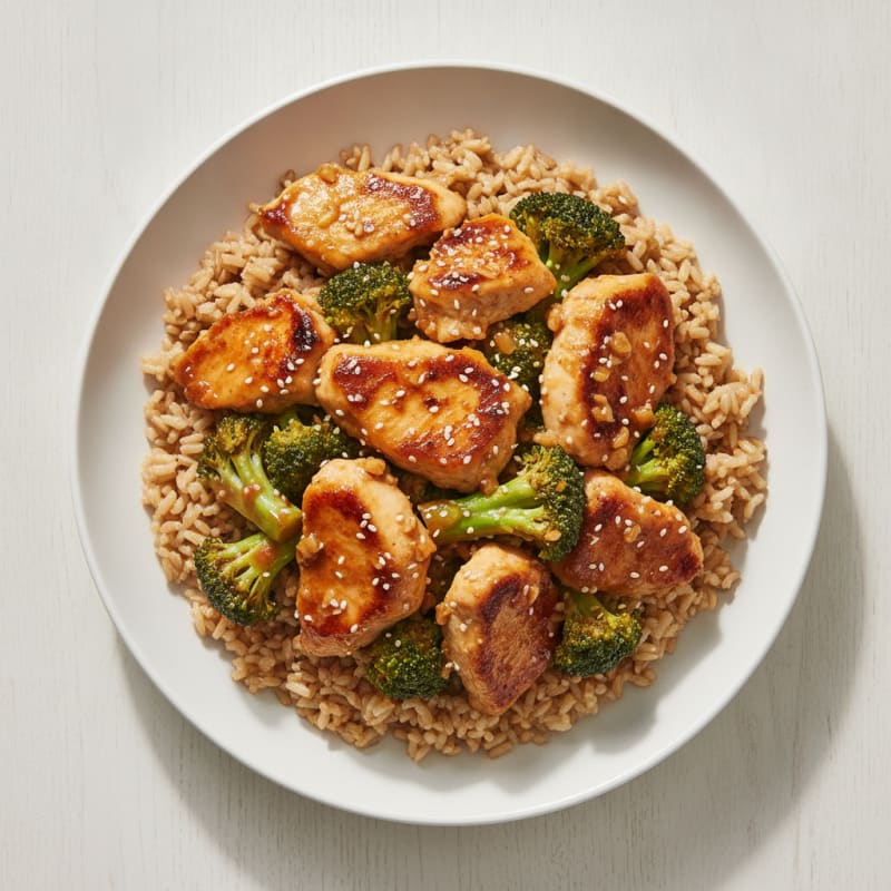 Teriyaki Chicken and Broccoli Stir-Fry
