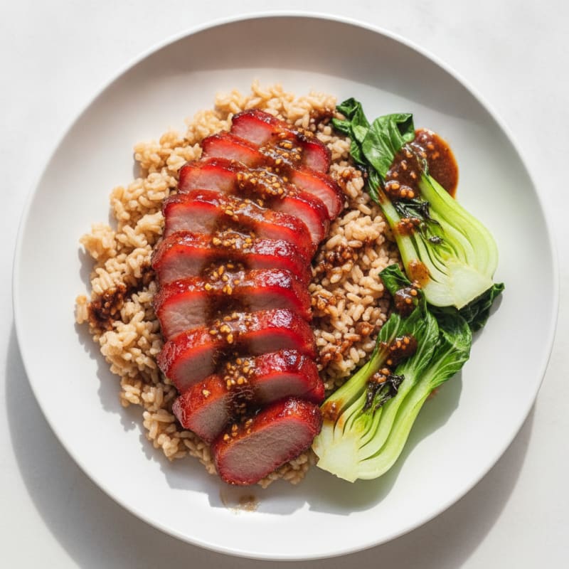 Chinese Char Siu Pork with Honey Glaze