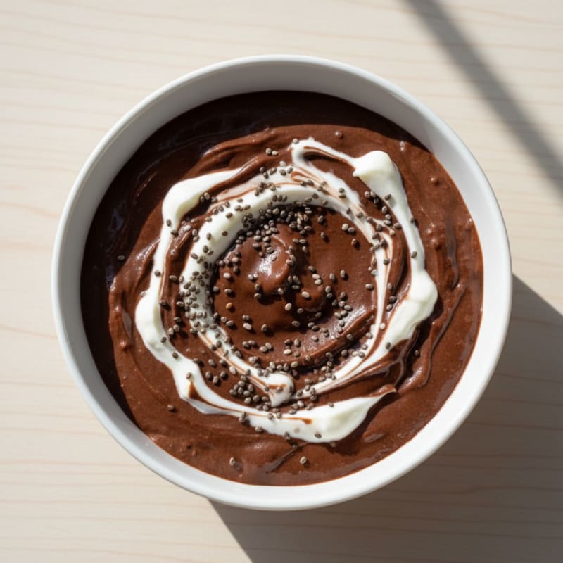 Silky Chocolate Protein Pudding