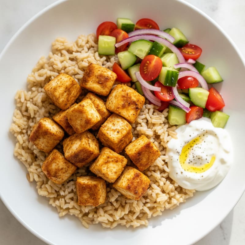 Chicken Shawarma Rice Bowl