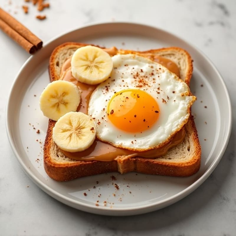 Energizing Banana Almond Butter Toast