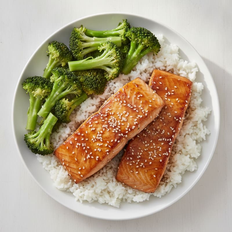Pan-Seared Teriyaki Salmon