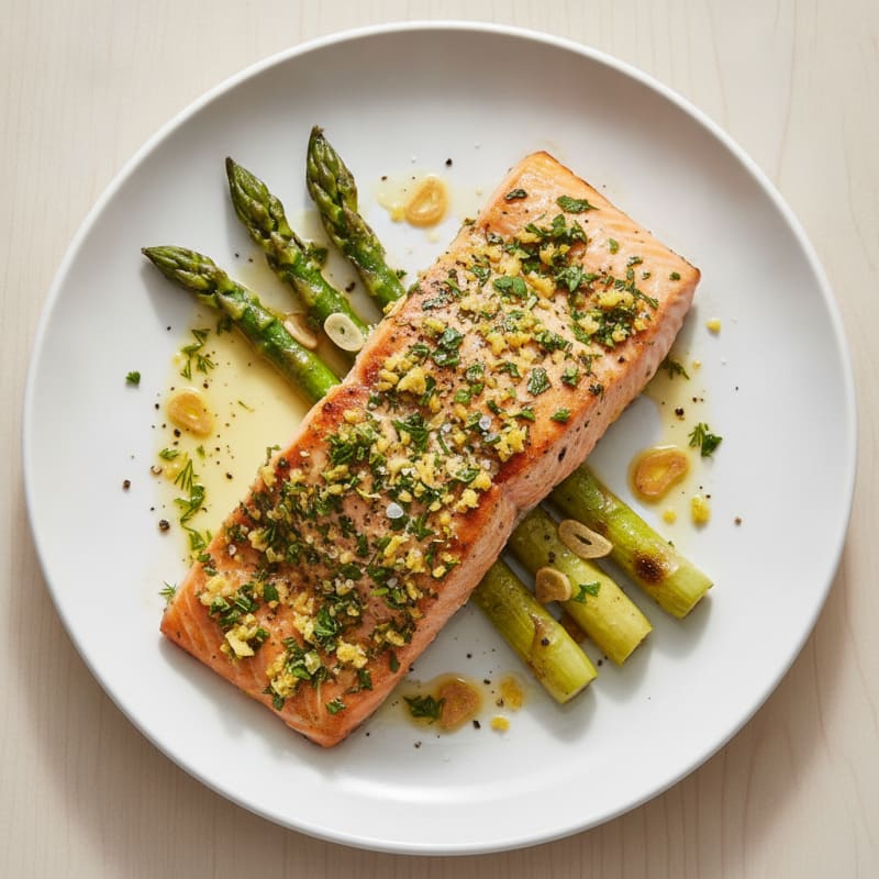 Lemon Herb Grilled Salmon