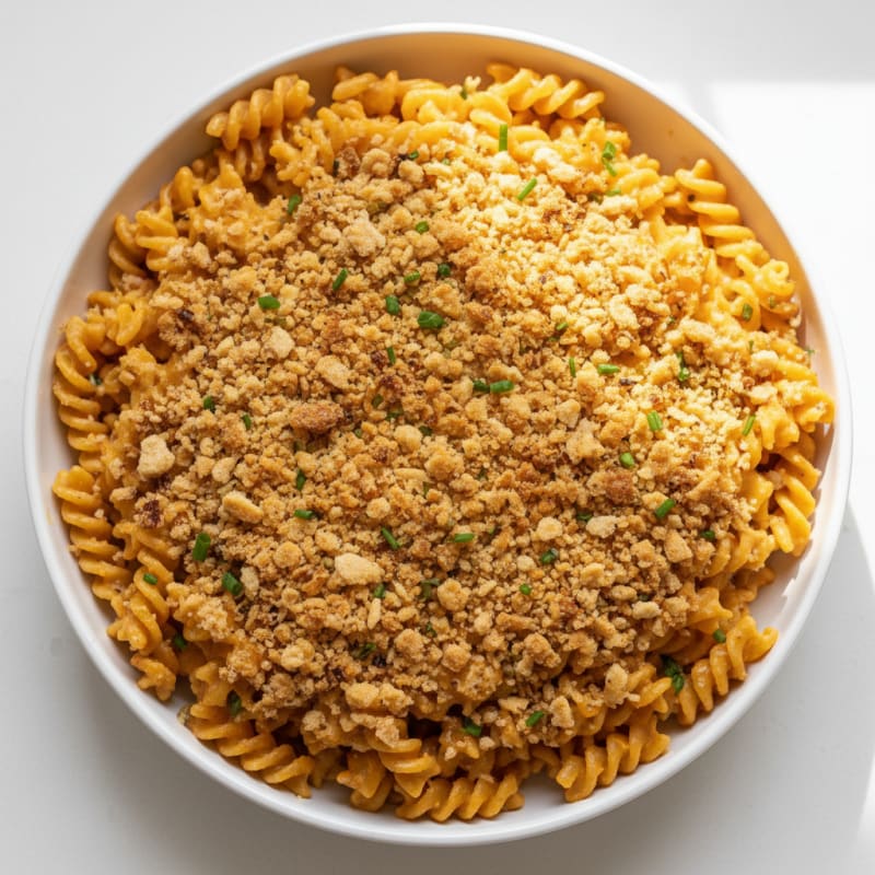 Baked Macaroni and Cheese with Toasted Breadcrumbs