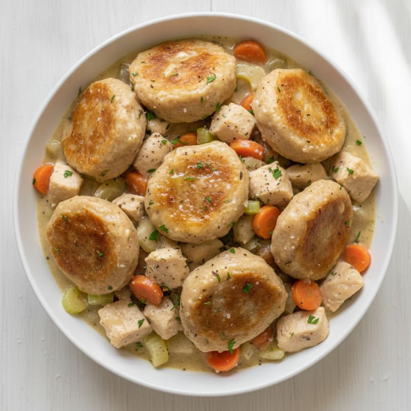 Homestyle Chicken and Herb Dumplings
