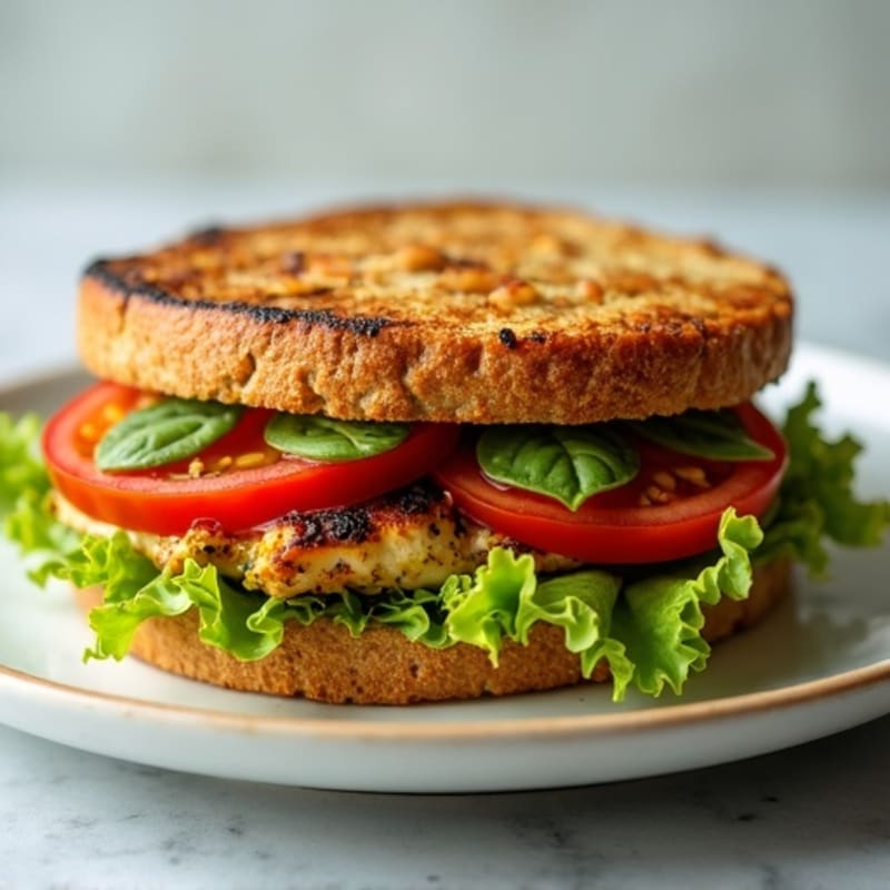 Grilled Pesto Chicken Sandwich