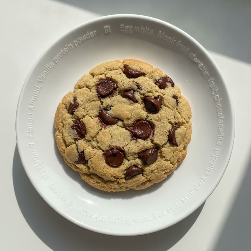 Almond Flour Chocolate Chip Cookie