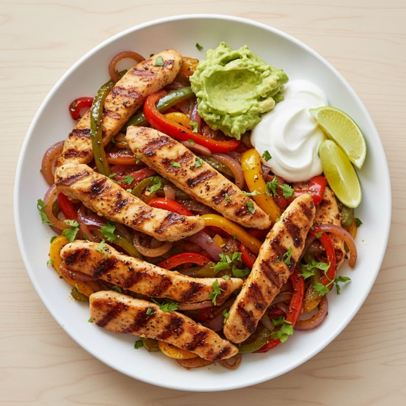 Chicken Fajita Skillet with Peppers