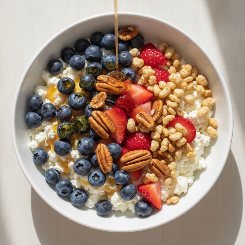 Cottage Cheese Berry Power Bowl