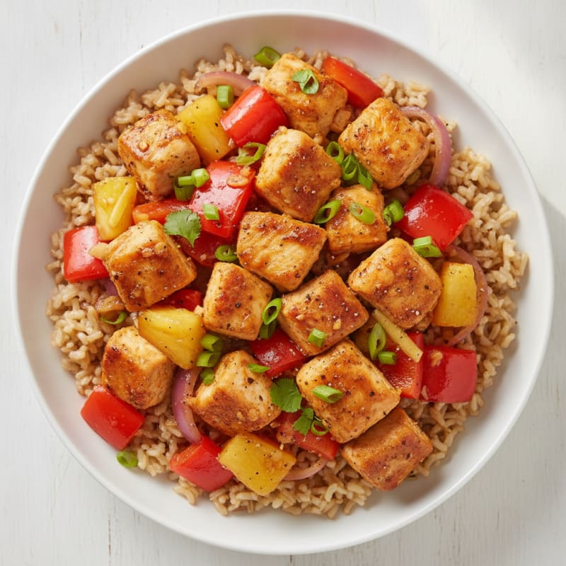 Sweet and Sour Chicken Stir-Fry