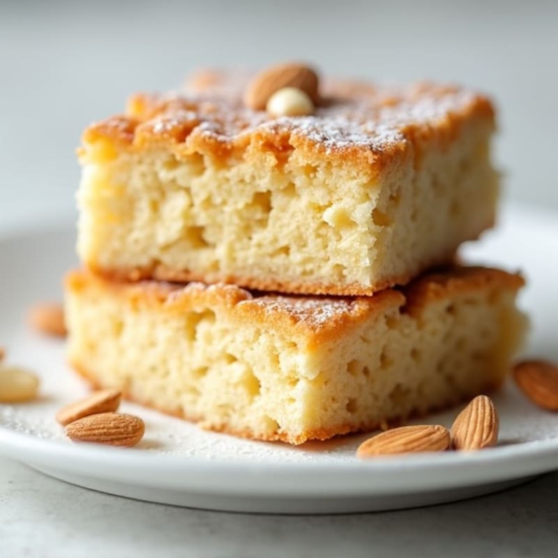 Vanilla Almond Protein Sheet Cake