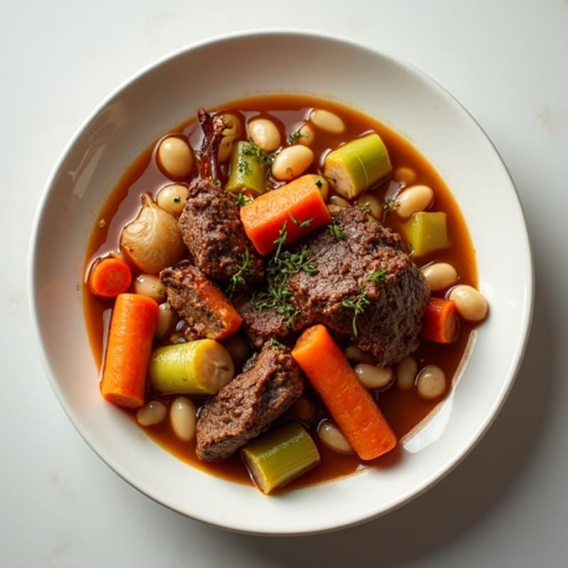 Tender Braised Beef with Hearty Vegetables