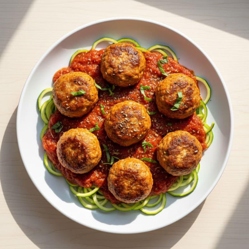 Turkey Meatball Skillet with Marinara