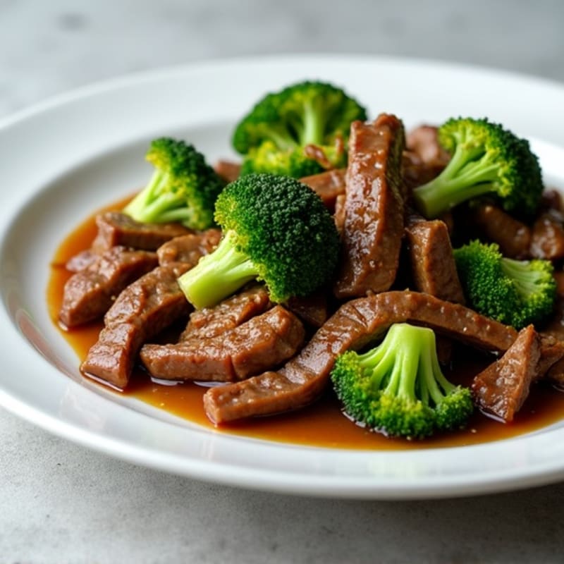 Ginger-Garlic Beef and Broccoli Stir-Fry