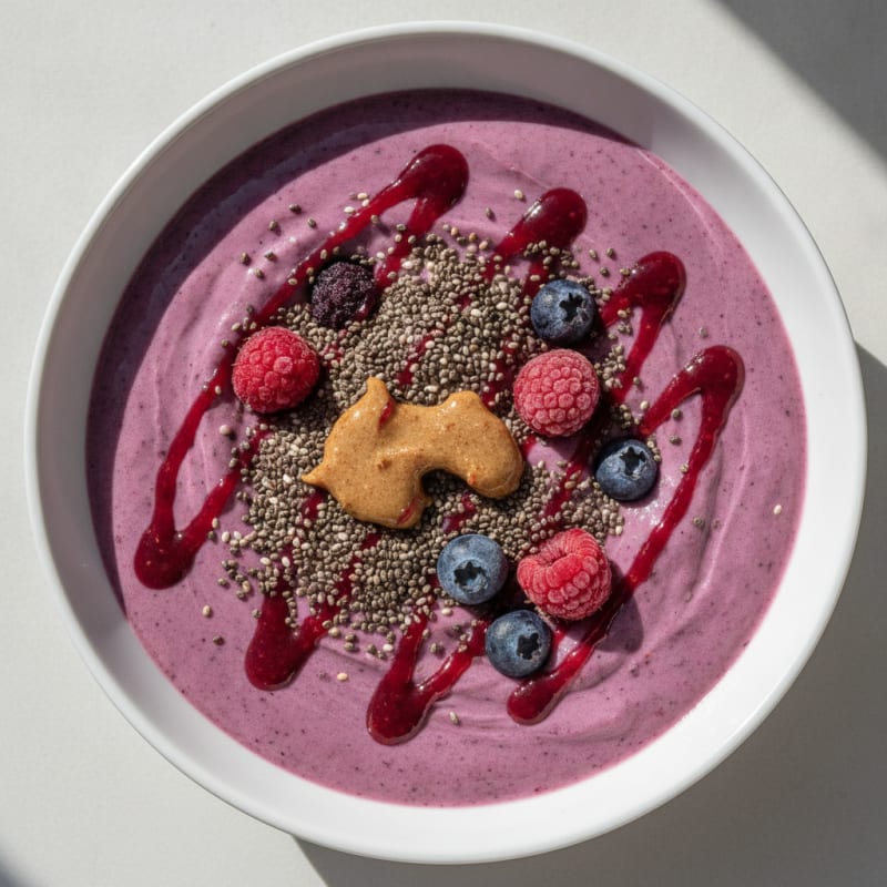 Berry Protein Yogurt Smoothie
