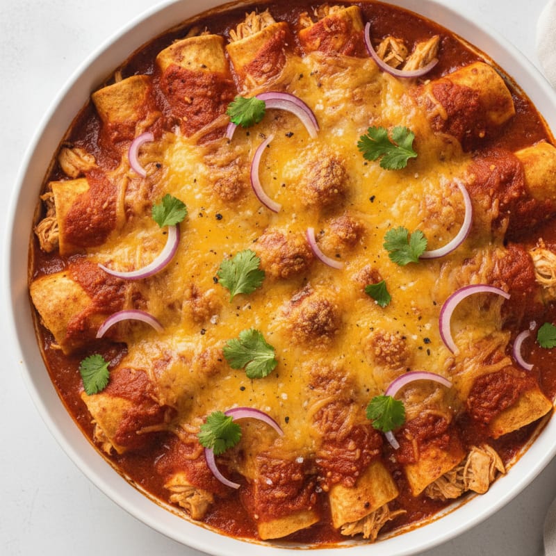 Mexican Chicken Enchiladas