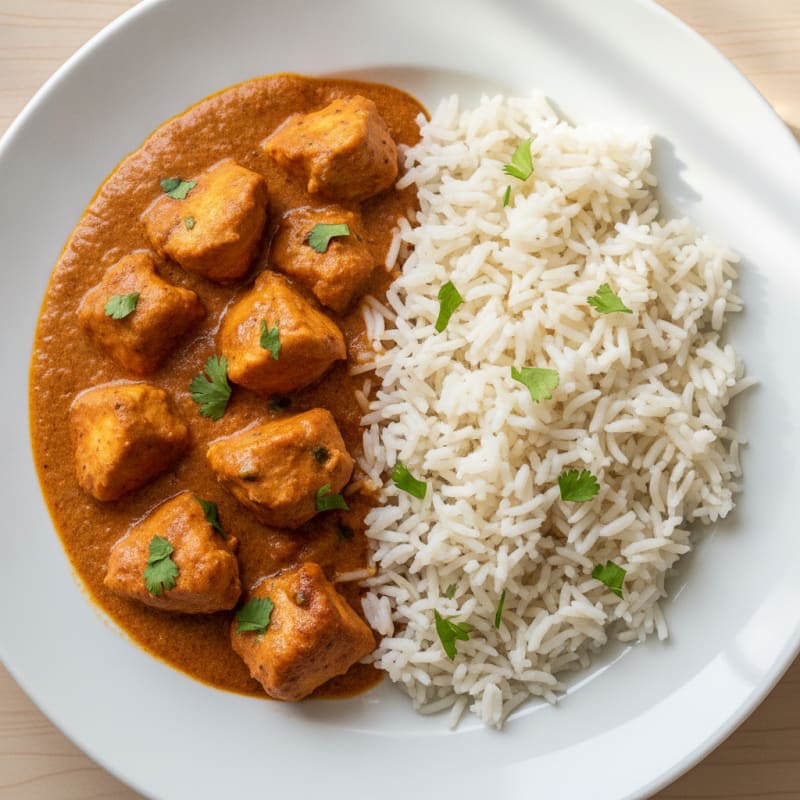 Chicken Tikka Masala with Basmati Rice