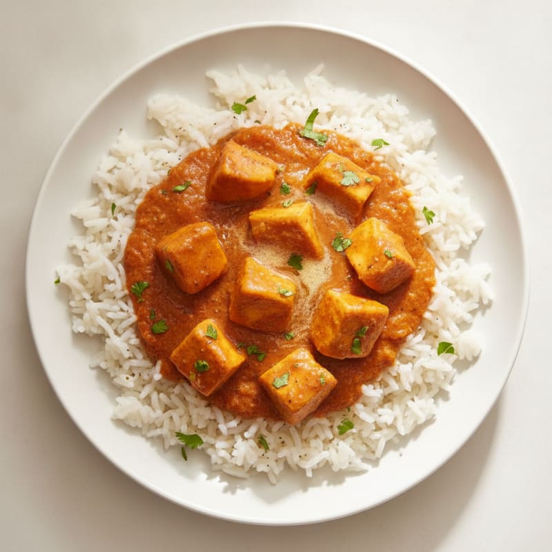 Spiced Butter Chicken with Basmati Rice