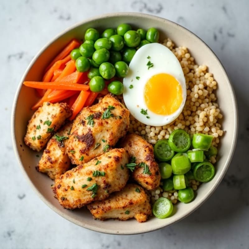 Cauliflower Chicken Fried Rice Bowl