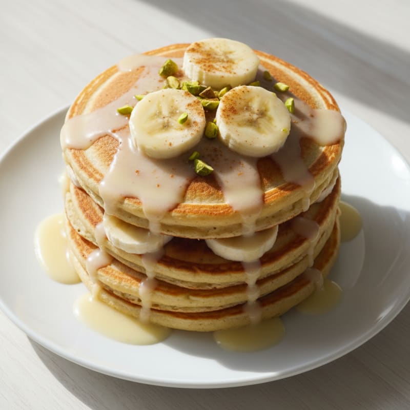 Banana Protein Pancakes