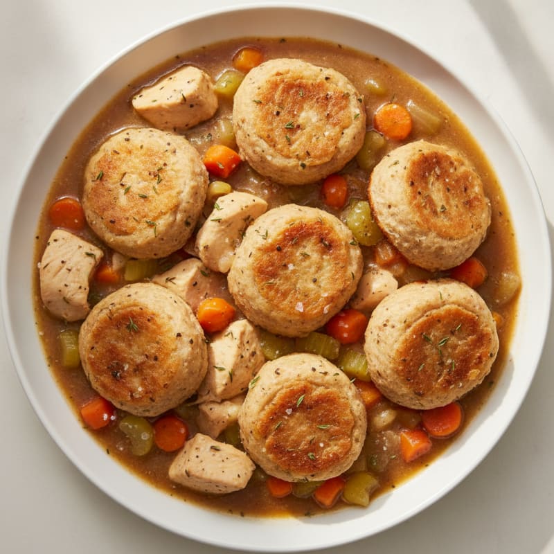 Homestyle Chicken and Herb Dumplings