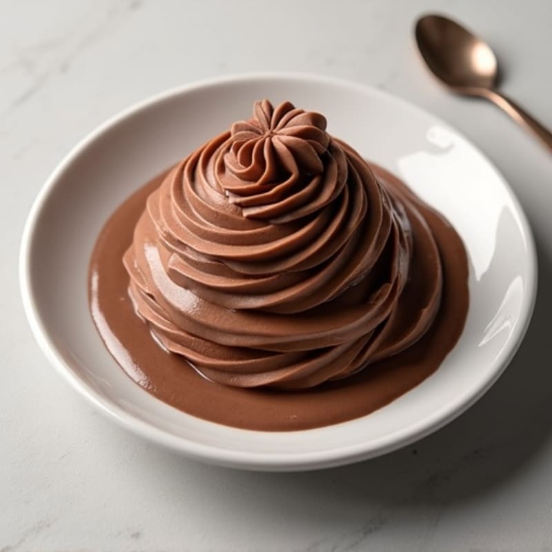 Silky Chocolate Protein Pudding