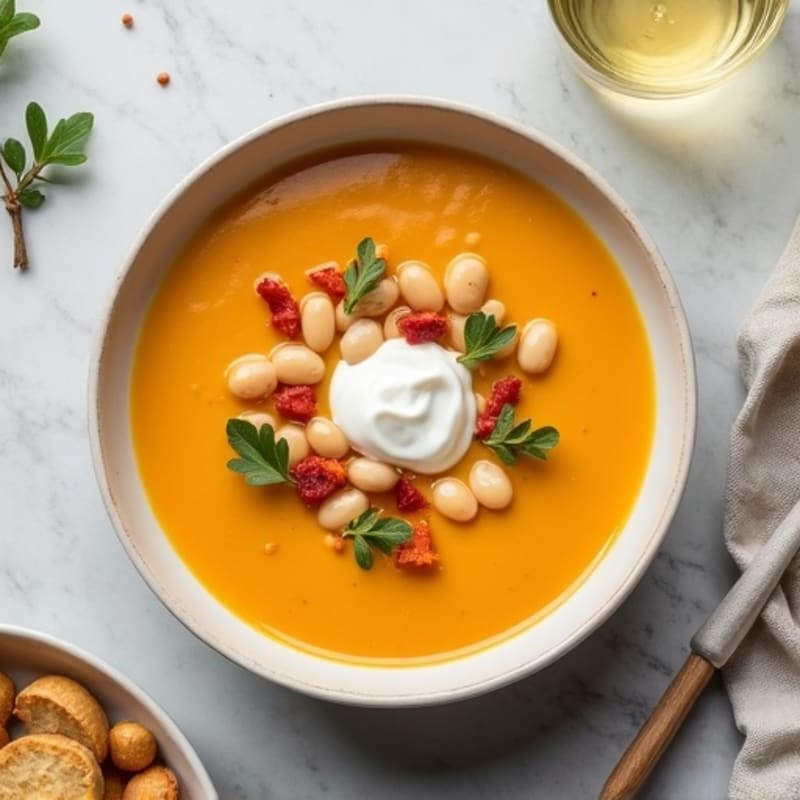 Creamy Roasted Butternut Squash Soup