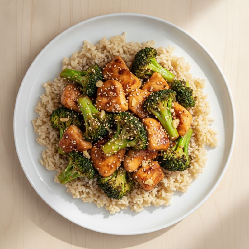 Teriyaki Chicken and Broccoli Stir-Fry