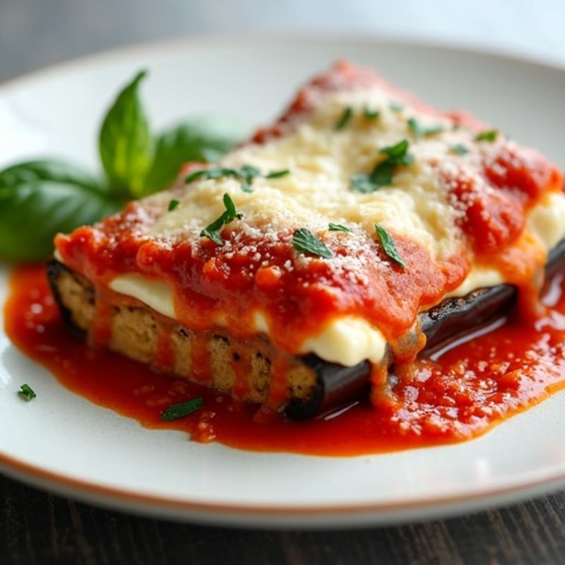Baked Eggplant Parmesan