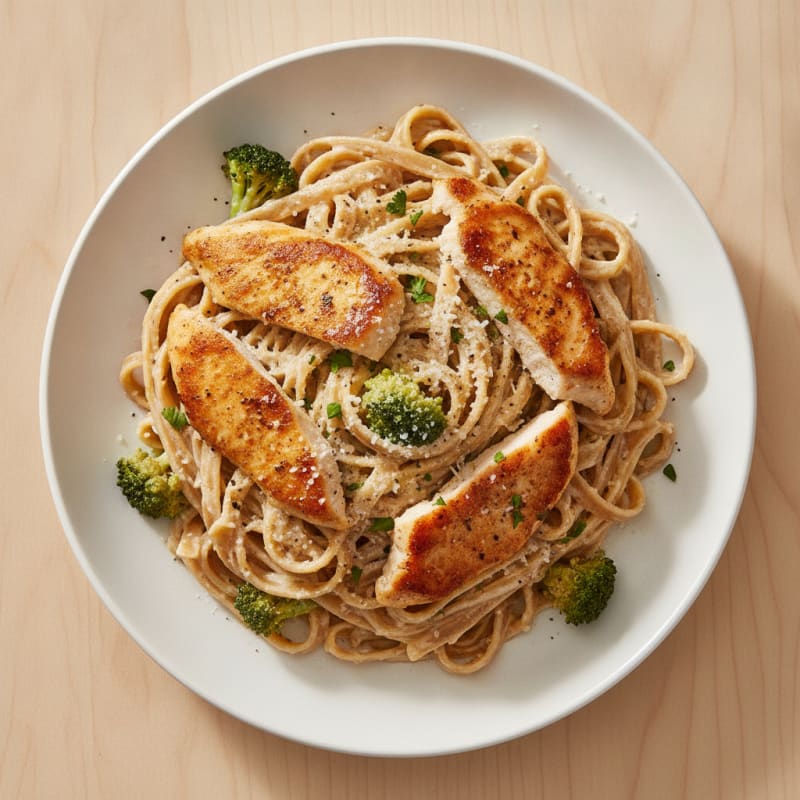 Chicken Alfredo Fettuccine Pasta