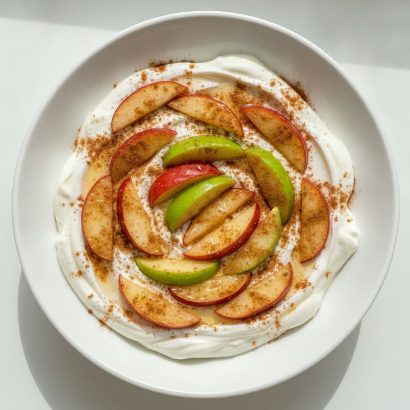 Apple Cinnamon Greek Yogurt Bowl