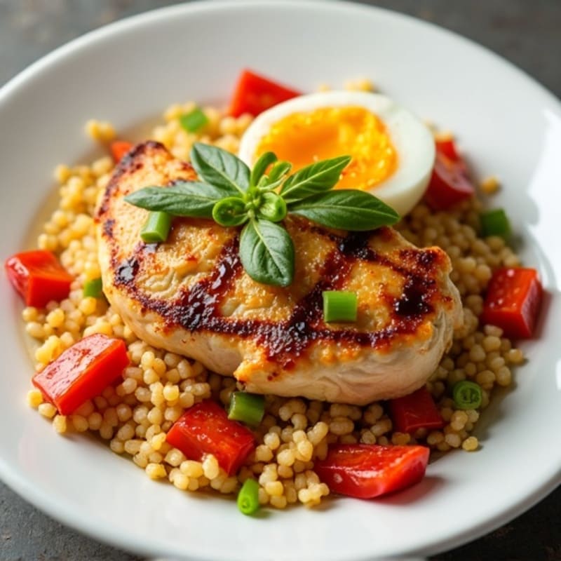 Cauliflower Rice Chicken Stir-Fry