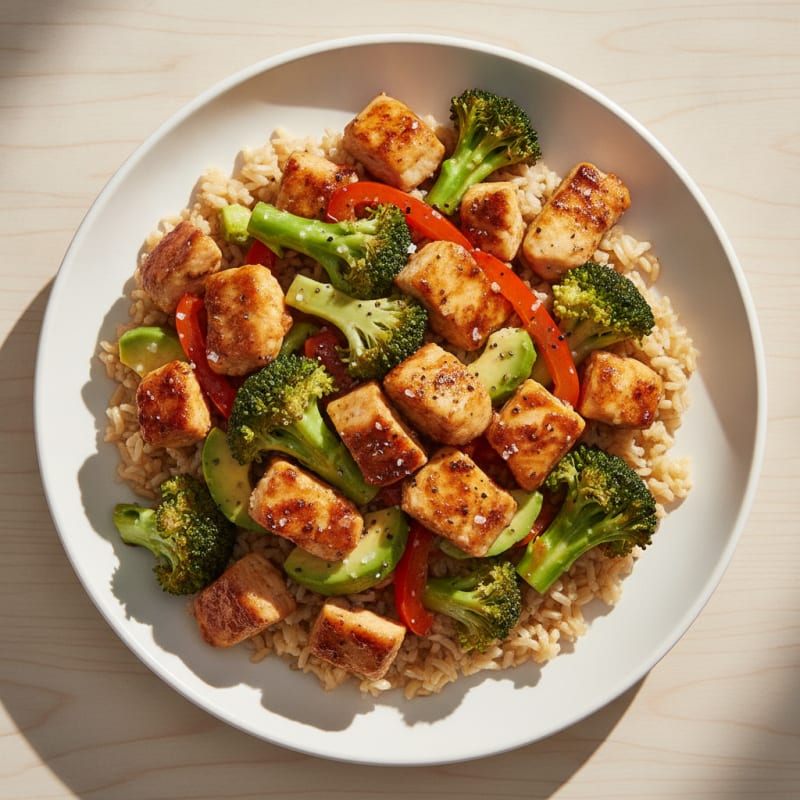 Teriyaki Chicken and Broccoli Stir-Fry