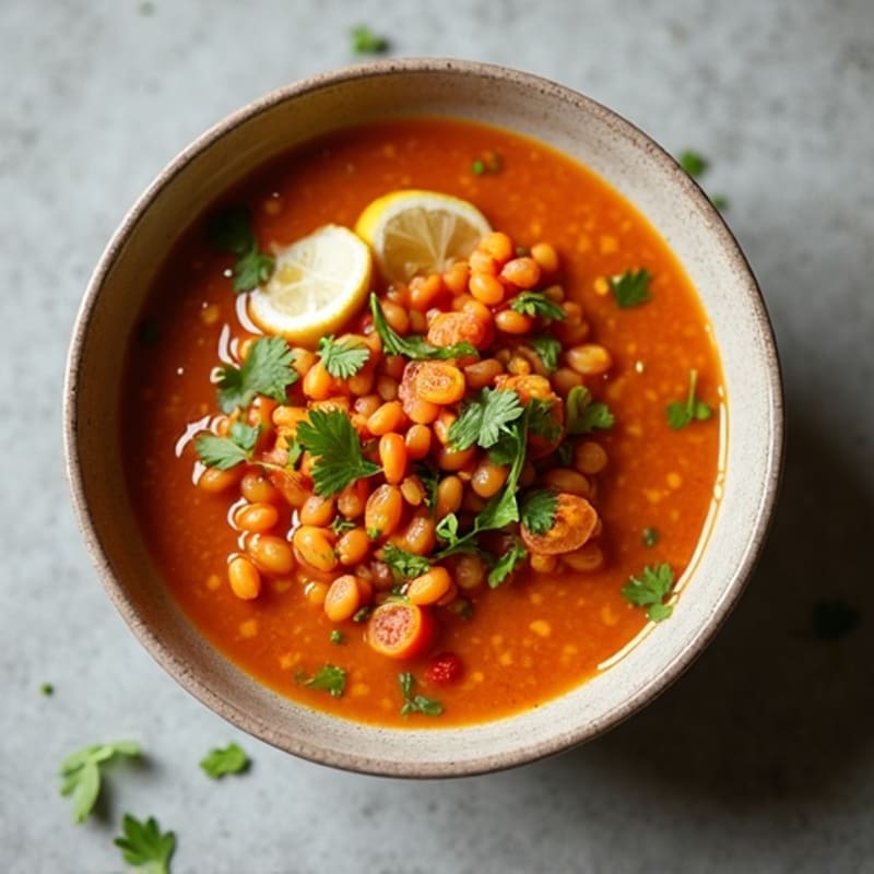 Hearty Spiced Red Lentil Dal