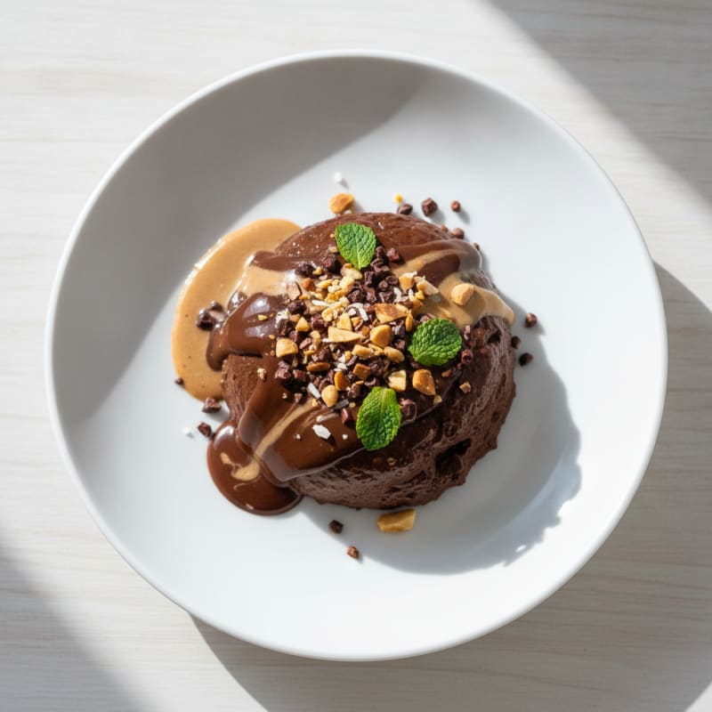 Silky Chocolate Protein Pudding