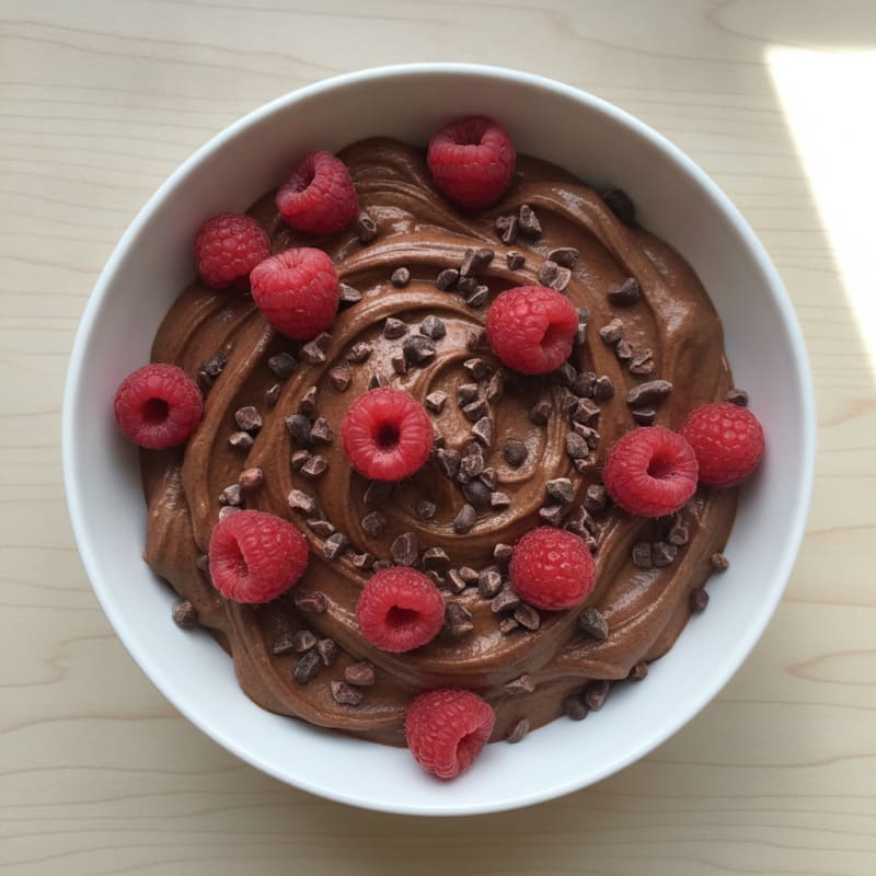 Silky Chocolate Protein Yogurt Bowl