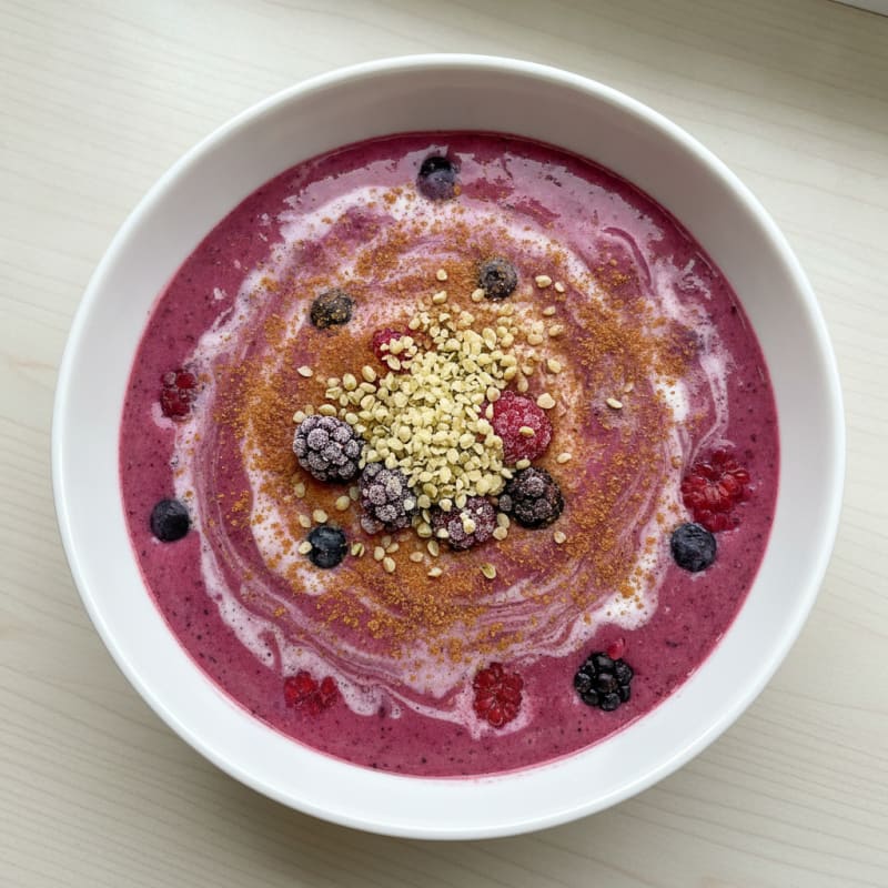 Mixed Berry Protein Smoothie