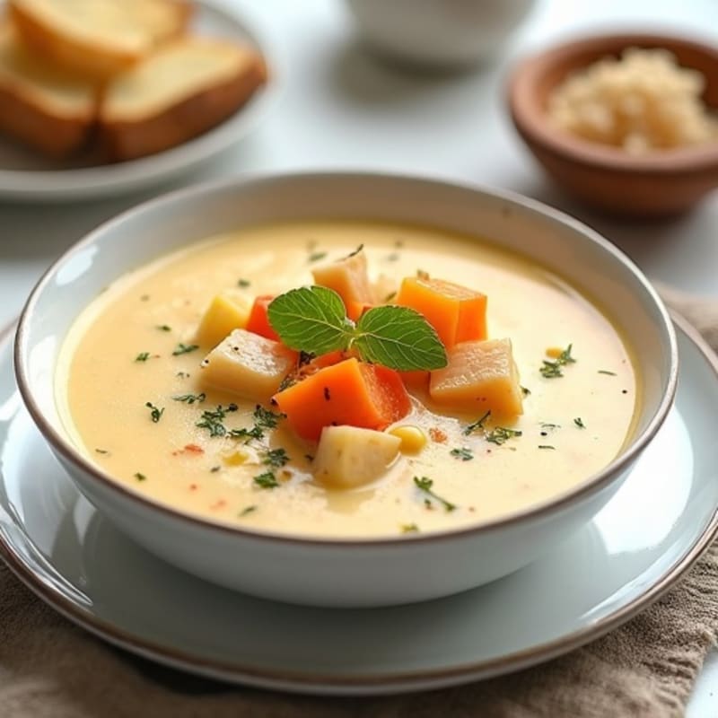 Hearty Creamy Baked Potato Soup