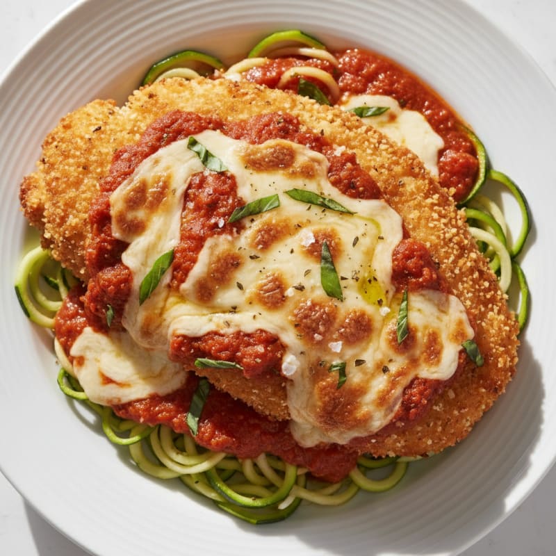 Baked Chicken Parmesan with Marinara