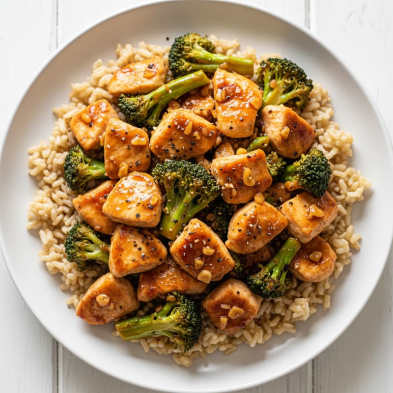 Teriyaki Chicken and Broccoli Stir-Fry