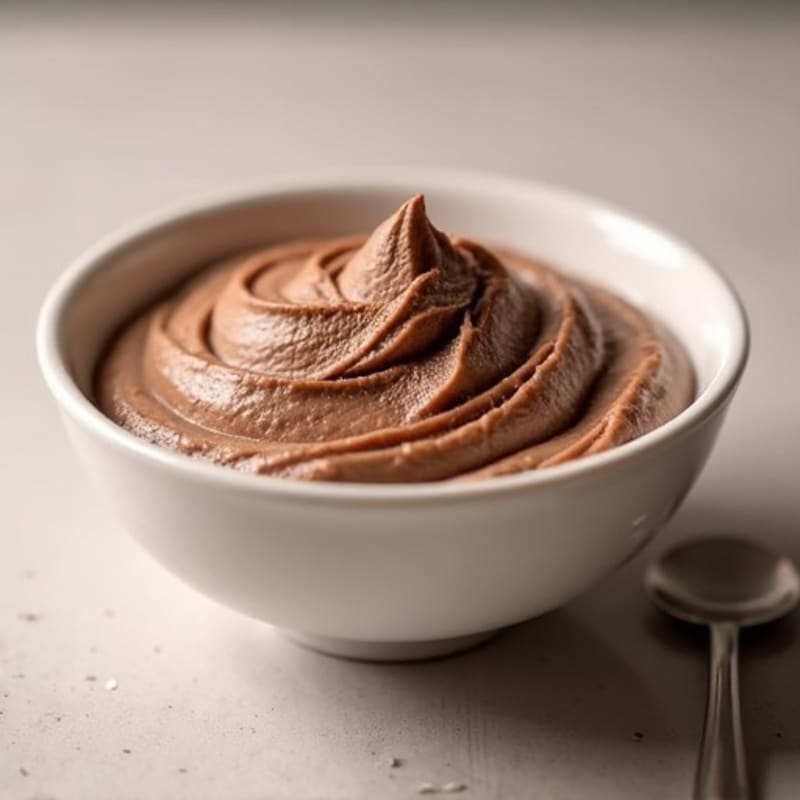 Creamy Chocolate Protein Rice Pudding