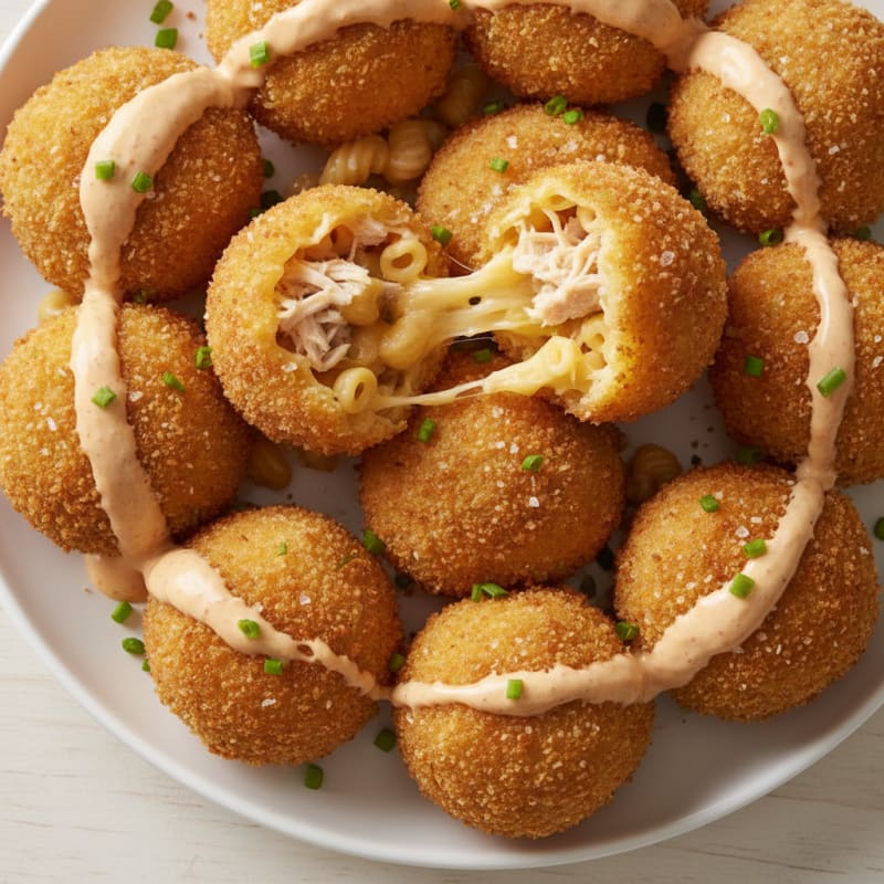 Deep-Fried Mac & Cheese Balls