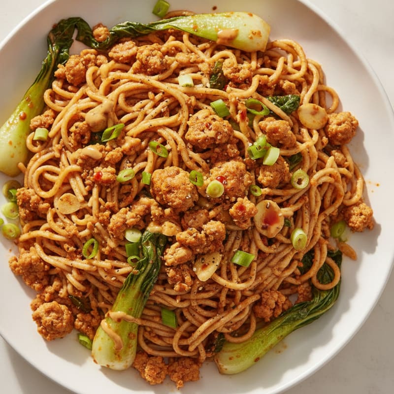 Spicy Sichuan Dan Dan Noodles