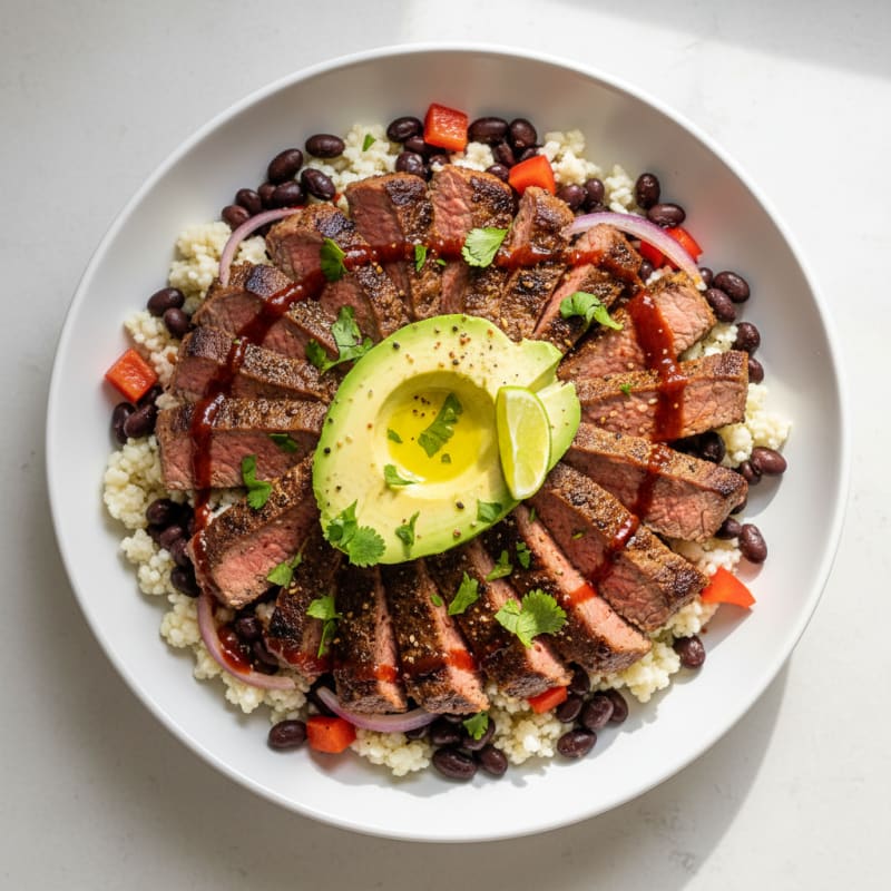 Chipotle Steak and Black Bean Bowl