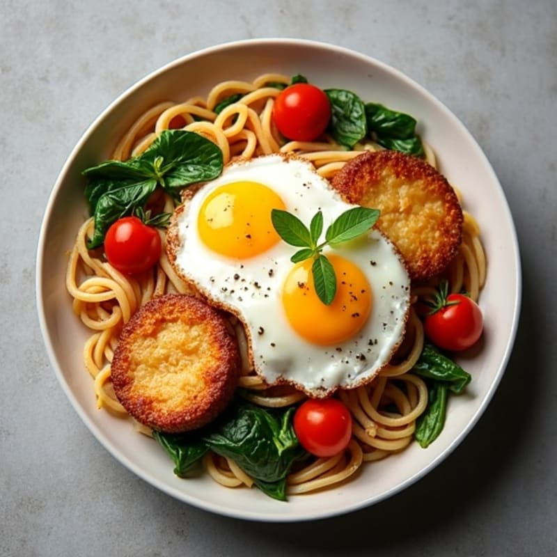 Hearty Trahan with Crispy Halloumi