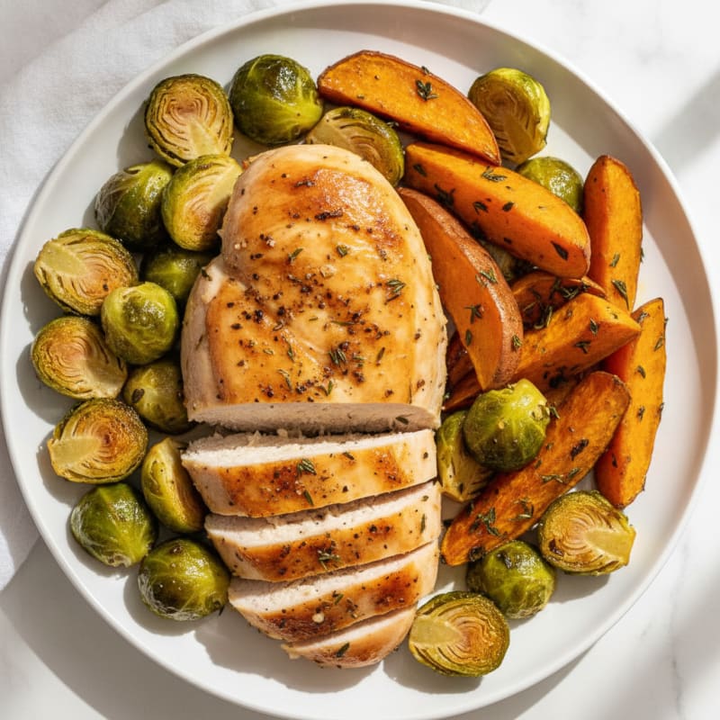 Garlic Herb Roasted Chicken Breast