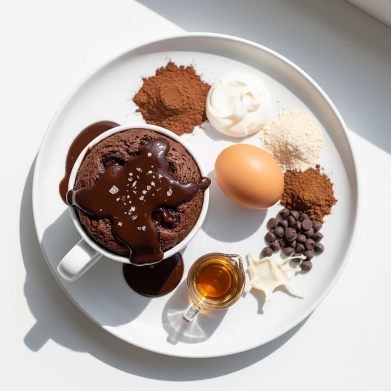 Decadent Chocolate Protein Mug Cake